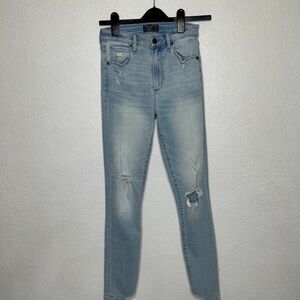 Womans Abercrombie & Fitch High Rise Ankle Jeans